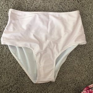 High waisted bathing suit bottoms never worn.